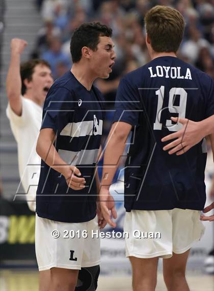 Thumbnail 1 in Loyola vs. Corona Del Mar (CIF SS D1 Final) photogallery.