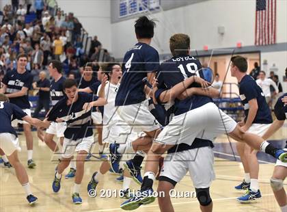 Thumbnail 1 in Loyola vs. Corona Del Mar (CIF SS D1 Final) photogallery.