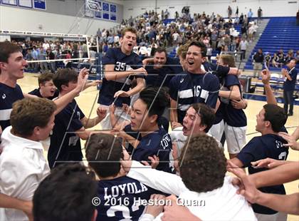 Thumbnail 2 in Loyola vs. Corona Del Mar (CIF SS D1 Final) photogallery.
