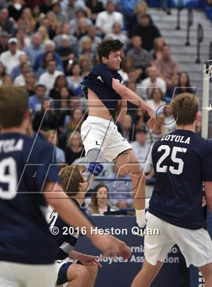 Thumbnail 3 in Loyola vs. Corona Del Mar (CIF SS D1 Final) photogallery.