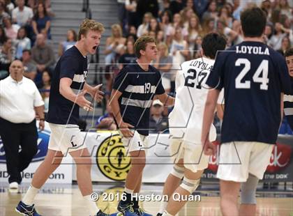 Thumbnail 1 in Loyola vs. Corona Del Mar (CIF SS D1 Final) photogallery.