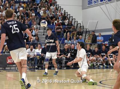 Thumbnail 2 in Loyola vs. Corona Del Mar (CIF SS D1 Final) photogallery.