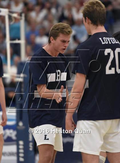 Thumbnail 2 in Loyola vs. Corona Del Mar (CIF SS D1 Final) photogallery.