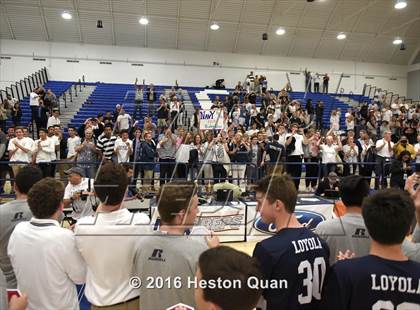 Thumbnail 2 in Loyola vs. Corona Del Mar (CIF SS D1 Final) photogallery.