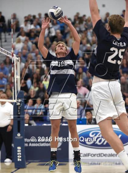 Thumbnail 2 in Loyola vs. Corona Del Mar (CIF SS D1 Final) photogallery.