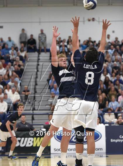 Thumbnail 2 in Loyola vs. Corona Del Mar (CIF SS D1 Final) photogallery.