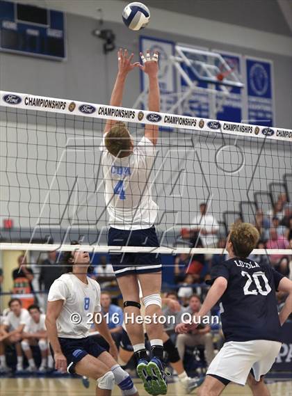 Thumbnail 1 in Loyola vs. Corona Del Mar (CIF SS D1 Final) photogallery.