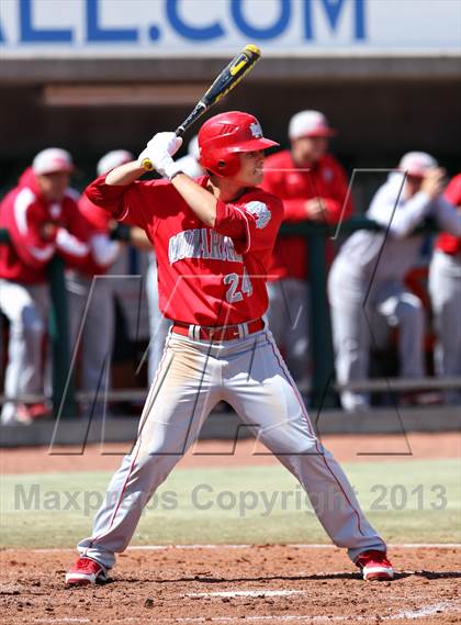 Thumbnail 1 in Tullahoma vs. Mater Dei (National High School Invitational) photogallery.