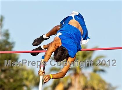 Thumbnail 3 in CIF State Track & Field Championships (Boys Pole Vault) photogallery.