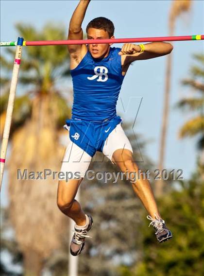 Thumbnail 3 in CIF State Track & Field Championships (Boys Pole Vault) photogallery.