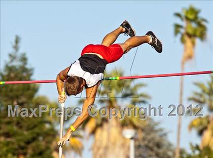 Thumbnail 1 in CIF State Track & Field Championships (Boys Pole Vault) photogallery.