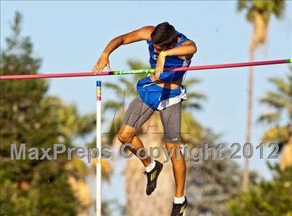 Thumbnail 2 in CIF State Track & Field Championships (Boys Pole Vault) photogallery.