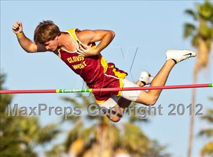 Thumbnail 3 in CIF State Track & Field Championships (Boys Pole Vault) photogallery.