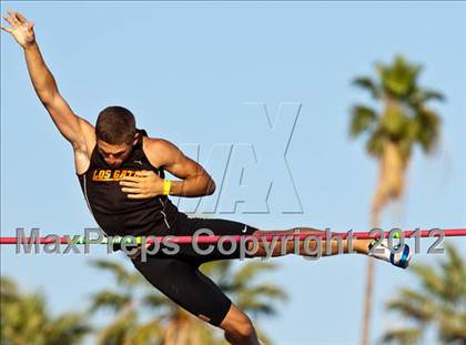 Thumbnail 3 in CIF State Track & Field Championships (Boys Pole Vault) photogallery.