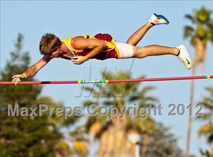 Thumbnail 1 in CIF State Track & Field Championships (Boys Pole Vault) photogallery.