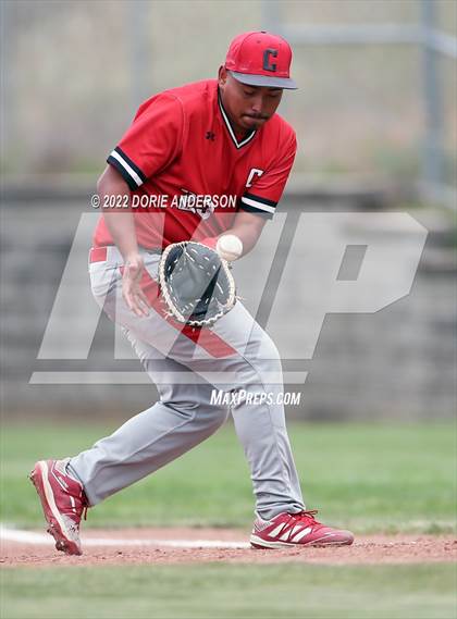 Thumbnail 3 in Ceres @ Vista del Lago (CIF SJS D3 Round 1 Playoff) photogallery.
