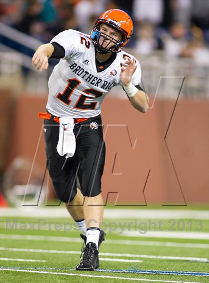Thumbnail 1 in Brother Rice vs Muskegon (MHSAA Division 2 Final) photogallery.
