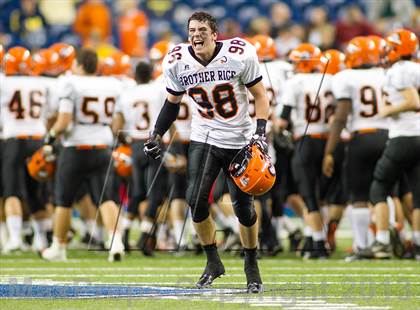 Thumbnail 3 in Brother Rice vs Muskegon (MHSAA Division 2 Final) photogallery.