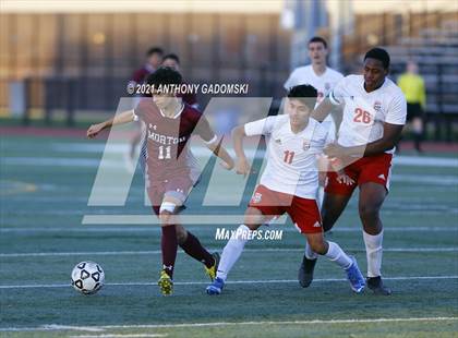 Thumbnail 1 in Proviso West vs Berwyn-Cicero Morton (IHSA 3A Regional Semifinal)  photogallery.