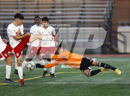 Thumbnail 3 in Proviso West vs Berwyn-Cicero Morton (IHSA 3A Regional Semifinal)  photogallery.