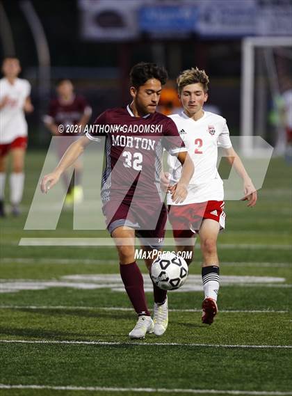 Thumbnail 3 in Proviso West vs Berwyn-Cicero Morton (IHSA 3A Regional Semifinal)  photogallery.