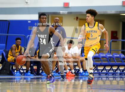 Thumbnail 3 in Rancho Christian vs. Ribet Academy photogallery.