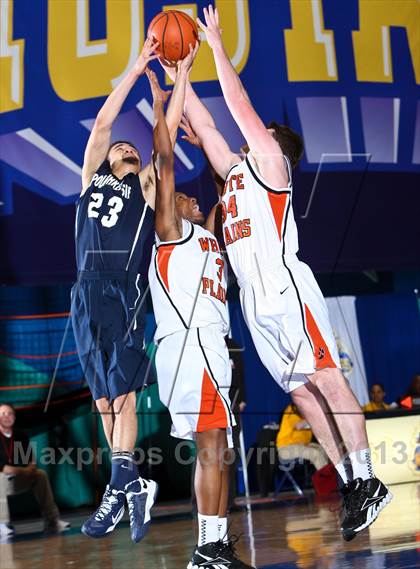 Thumbnail 1 in Poughkeepsie vs White Plains (Hoops For A Cure Extravaganza) photogallery.