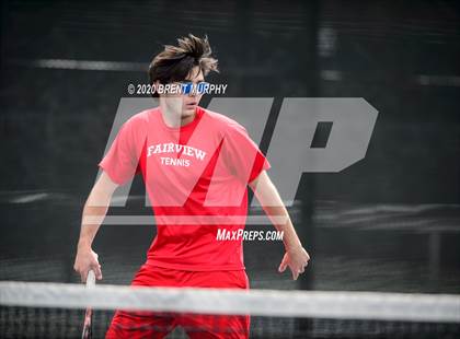 Thumbnail 1 in CHSAA Tennis 5A State Championships - Day 1 photogallery.