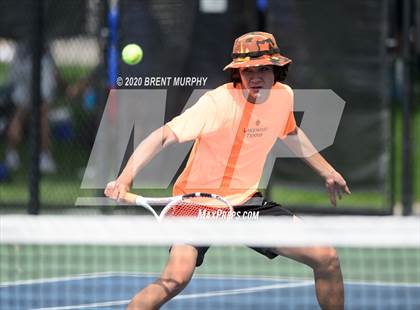 Thumbnail 2 in CHSAA Tennis 5A State Championships - Day 1 photogallery.