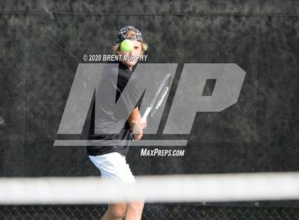 Thumbnail 1 in CHSAA Tennis 5A State Championships - Day 1 photogallery.