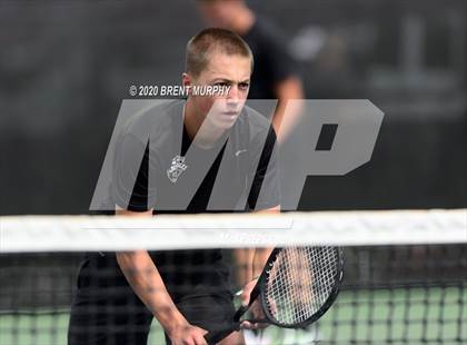 Thumbnail 1 in CHSAA Tennis 5A State Championships - Day 1 photogallery.