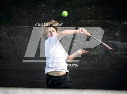 Thumbnail 1 in CHSAA Tennis 5A State Championships - Day 1 photogallery.
