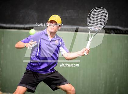 Thumbnail 1 in CHSAA Tennis 5A State Championships - Day 1 photogallery.