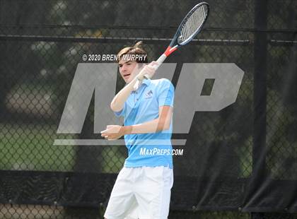 Thumbnail 2 in CHSAA Tennis 5A State Championships - Day 1 photogallery.