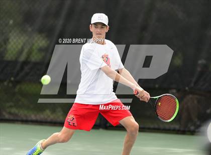 Thumbnail 3 in CHSAA Tennis 5A State Championships - Day 1 photogallery.
