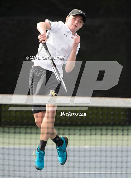 Thumbnail 2 in CHSAA Tennis 5A State Championships - Day 1 photogallery.