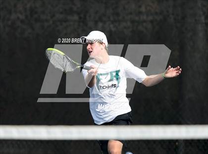 Thumbnail 1 in CHSAA Tennis 5A State Championships - Day 1 photogallery.