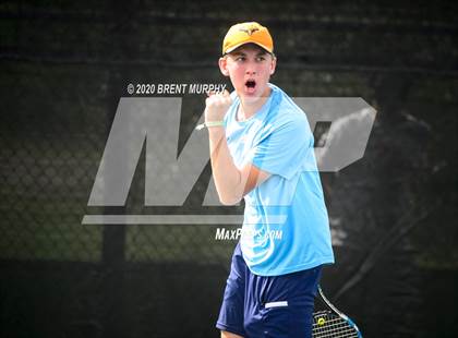 Thumbnail 1 in CHSAA Tennis 5A State Championships - Day 1 photogallery.