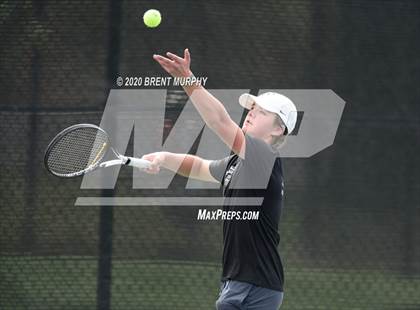 Thumbnail 3 in CHSAA Tennis 5A State Championships - Day 1 photogallery.
