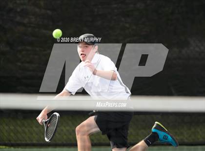 Thumbnail 2 in CHSAA Tennis 5A State Championships - Day 1 photogallery.