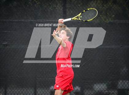 Thumbnail 3 in CHSAA Tennis 5A State Championships - Day 1 photogallery.