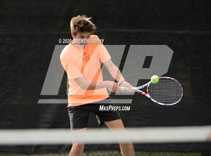 Thumbnail 2 in CHSAA Tennis 5A State Championships - Day 1 photogallery.