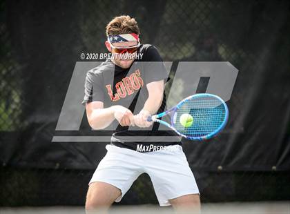 Thumbnail 2 in CHSAA Tennis 5A State Championships - Day 1 photogallery.