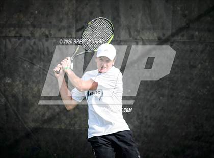 Thumbnail 2 in CHSAA Tennis 5A State Championships - Day 1 photogallery.