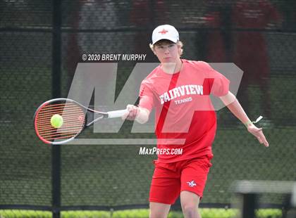 Thumbnail 1 in CHSAA Tennis 5A State Championships - Day 1 photogallery.