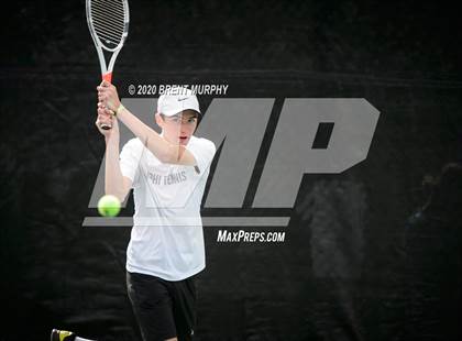 Thumbnail 3 in CHSAA Tennis 5A State Championships - Day 1 photogallery.