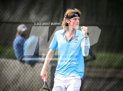 Thumbnail 2 in CHSAA Tennis 5A State Championships - Day 1 photogallery.