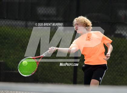 Thumbnail 1 in CHSAA Tennis 5A State Championships - Day 1 photogallery.