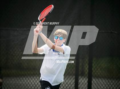 Thumbnail 2 in CHSAA Tennis 5A State Championships - Day 1 photogallery.