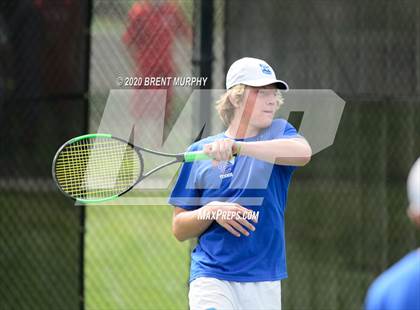 Thumbnail 2 in CHSAA Tennis 5A State Championships - Day 1 photogallery.